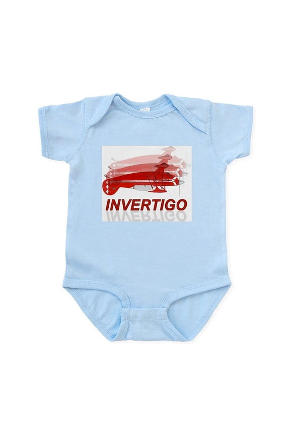 - Aviation Pitts Invertigo Infant Creeper - Baby Light Bodysuit, Size Newborn - 24 Months