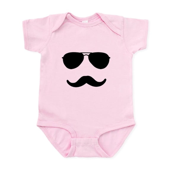 CafePress - Aviator Infant Bodysuit - Baby Light Bodysuit, Size Newborn - 24 Months
