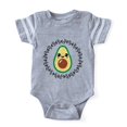 thumbnail image 1 of CafePress - Avocado Lover Kawaii - Cute Infant Baby Football Bodysuit, 1 of 3