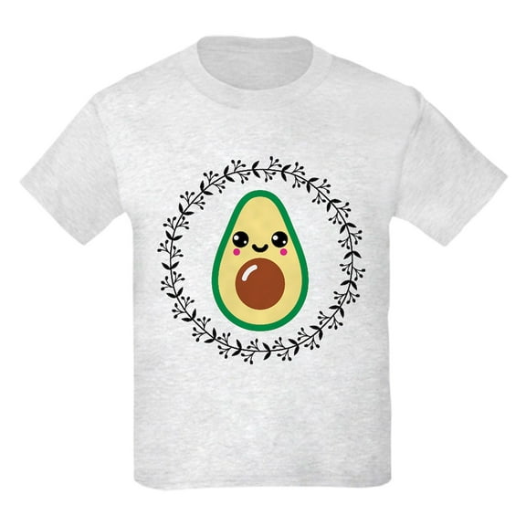 CafePress - Avocado Lover Kawaii T Shirt - Light T-Shirt Kids XS-XL