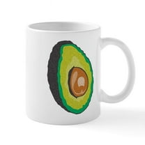 CafePress - Avocado Mug - 11 oz Ceramic Mug - Novelty Coffee Tea Cup