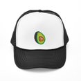 thumbnail image 1 of CafePress - Avocado - Trucker Hat - Polyester Foam Front and Nylon Mesh Weave Back, 1 of 8