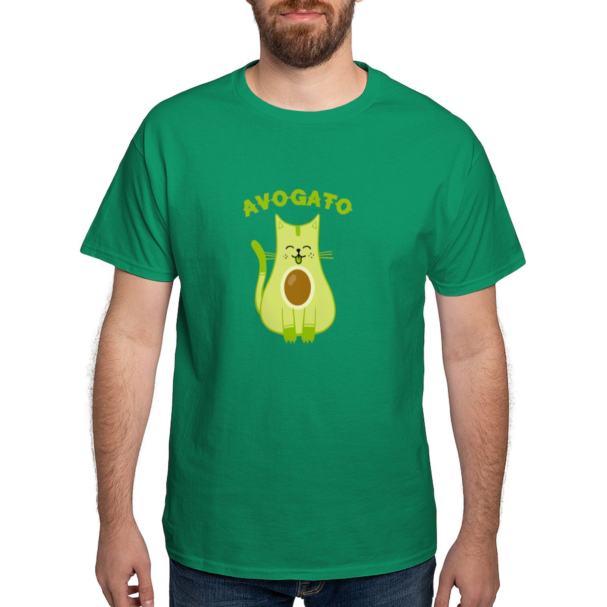 CafePress Avogato T Shirt Funny Avo Gato Cinco De T Shirt Men s Classic Graphic Cotton T Shirt