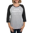 thumbnail image 1 of CafePress - Avoid Negativity Women's Baseball T Shirt - Womens Baseball Tee, 1 of 4