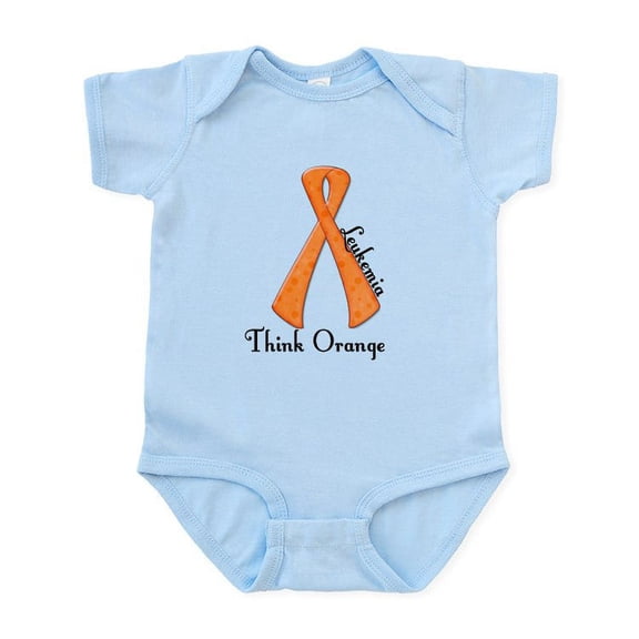 CafePress - Awareness Ribbon THINK ORANGE Infant Bodysuit - Baby Light Bodysuit, Size Newborn - 24 Months