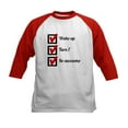 thumbnail image 1 of CafePress - Awesome 7Th Birthday Checklist Baseball Jersey - Kids Cotton Baseball Jersey, 3/4 Sleeve Shirt, 1 of 4