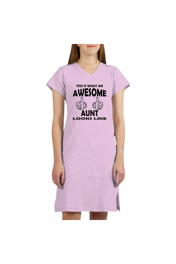 - Awesome Aunt Looks Like - Women's Nightshirt