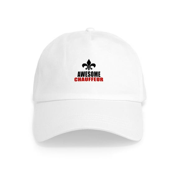 CafePress - Awesome Chauffeur Cap - Adjustable 100% Brushed Unisex Casual Cotton Baseball Cap, Beige, 1