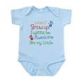 thumbnail image 1 of CafePress - Awesome Like My Uncle Infant Bodysuit - Baby Light Bodysuit, Size Newborn - 24 Months, 1 of 4