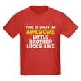 thumbnail image 1 of CafePress - Awesome Little Brother T Shirt - Dark T-Shirt Kids XS-XL, 1 of 4