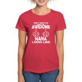 thumbnail image 1 of CafePress - Awesome Nana Looks Like T Shirt - Women's Traditional Fit Dark T-Shirt, 1 of 4