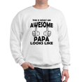 thumbnail image 1 of CafePress - Awesome Papa Looks Like Sweatshirt - Crew Neck Sweatshirt, 1 of 4