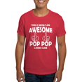 thumbnail image 1 of CafePress - Awesome Pop Pop Looks Like T Shirt - Men's Classic Graphic Cotton T-Shirt, 1 of 4