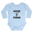 thumbnail image 1 of CafePress - Awesome Possum Body Suit - Long Sleeve Cotton Baby Bodysuit, 1 of 4