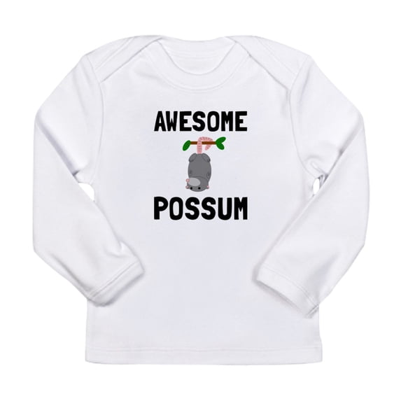 CafePress - Awesome Possum Long Sleeve T Shirt - Long Sleeve Infant T-Shirt