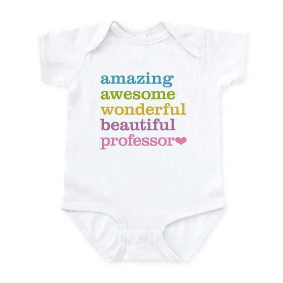 CafePress - Awesome Professor Body Suit - Baby Light Bodysuit, Size Newborn - 24 Months
