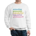 thumbnail image 1 of CafePress - Awesome Professor Sweatshirt - Crew Neck Sweatshirt, 1 of 4