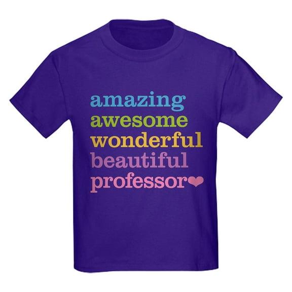 CafePress - Awesome Professor T Shirt - Dark T-Shirt Kids XS-XL