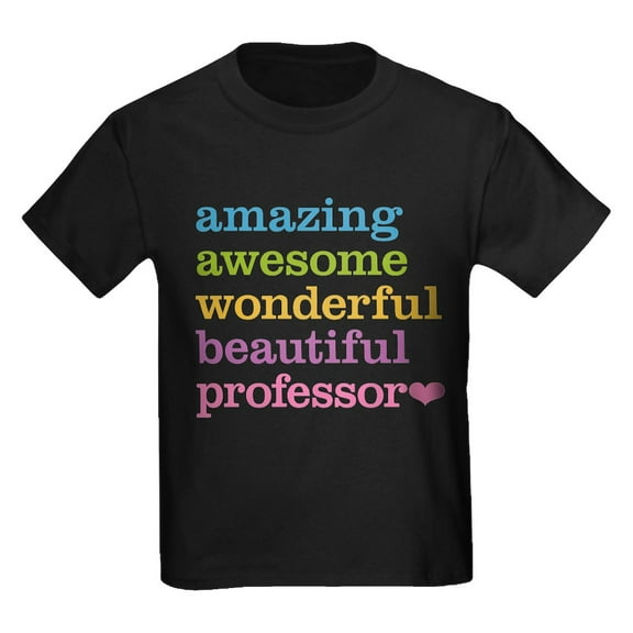 CafePress - Awesome Professor T Shirt - Dark T-Shirt Kids XS-XL