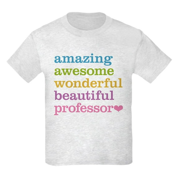 CafePress - Awesome Professor T Shirt - Light T-Shirt Kids XS-XL