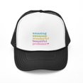 thumbnail image 1 of CafePress - Awesome Professor - Adjustable Unisex Printed Trucker Hat with Mesh Back, 1 of 8