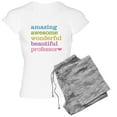 thumbnail image 1 of CafePress - Awesome Professor - Women's Light Pajamas, 1 of 4