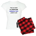 thumbnail image 1 of CafePress - Awesome Surgical Tech - Women's Light Pajamas, 1 of 4