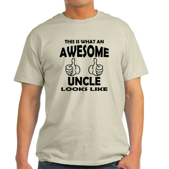 CafePress - Awesome Uncle Looks Like T Shirt - Men's Classic Graphic T-Shirt