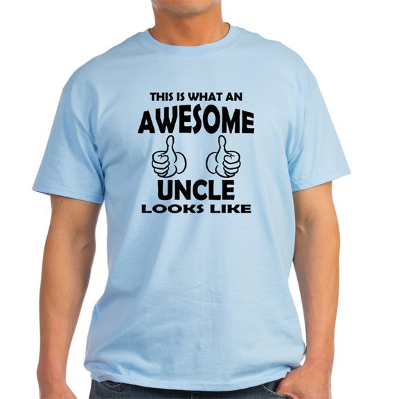 CafePress - Awesome Uncle Looks Like T Shirt - Men's Classic Graphic T-Shirt