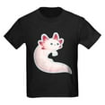 thumbnail image 1 of CafePress - Axolotl Kids Dark T Shirt - Dark T-Shirt Kids XS-XL, 1 of 4