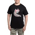thumbnail image 1 of CafePress - Axolotl Men's Dark Pajamas - Men's Dark Loose Fit Cotton Pajama Set, 1 of 7