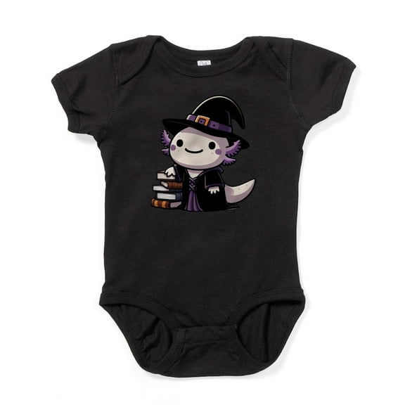 CafePress - Axolotl Witch Cute Halloween - Cute Infant Bodysuit Baby Romper - Size Newborn - 24 Months