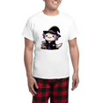thumbnail image 1 of CafePress - Axolotl Witch Cute Halloween - Men's Light Loose Fit Cotton Pajama Set, 1 of 7