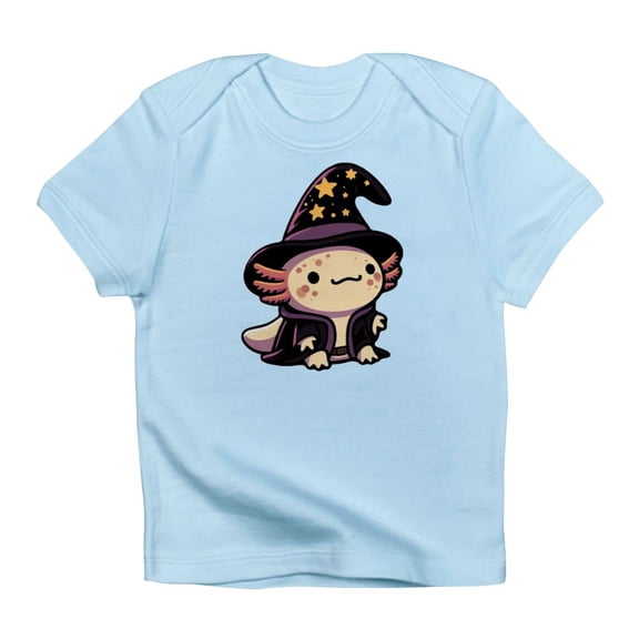 CafePress - Axolotl Wizard Fantasy Pet Infant T Shirt - Infant T-Shirt