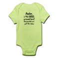 thumbnail image 1 of CafePress - Ayden Is The Boss Infant Bodysuit - Baby Light Bodysuit, 1 of 1