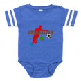 thumbnail image 1 of CafePress - Azerbaijan Soccer Player - Cute Infant Baby Football Bodysuit, 1 of 3