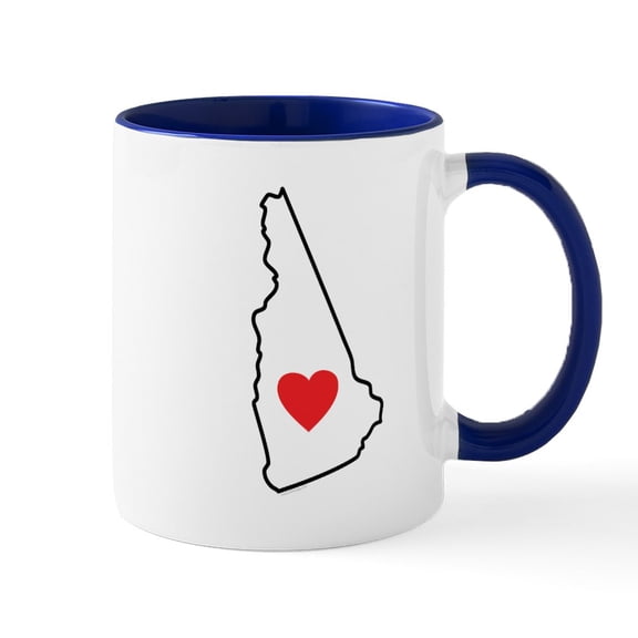 CafePress - B Mugs - 11 oz Ceramic Mug - Novelty Coffee Tea Cup