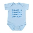 thumbnail image 1 of CafePress - BABY In Binary Code Body Suit - Baby Light Bodysuit, Size Newborn - 24 Months, 1 of 4