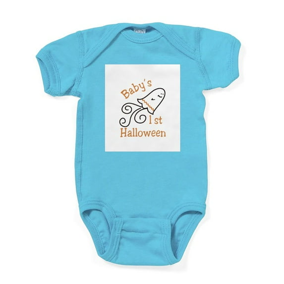 CafePress - BABYS 1 ST HALLOWEEN - Cute Infant Bodysuit Baby Romper - Size Newborn - 24 Months