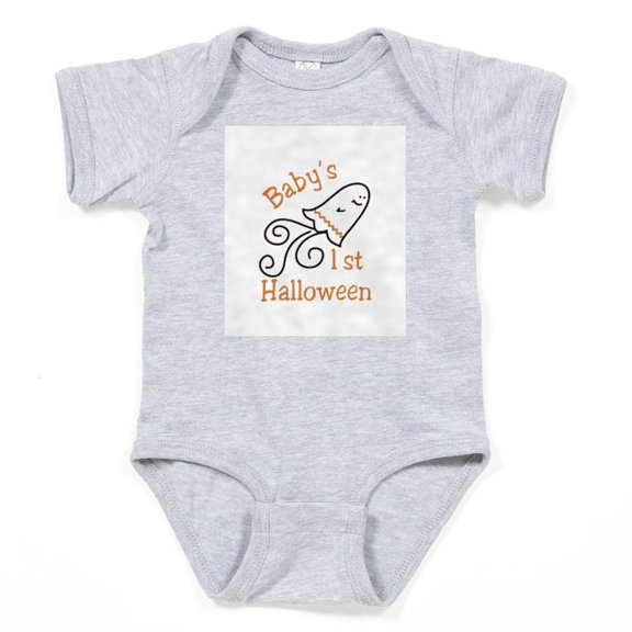 CafePress - BABYS 1 ST HALLOWEEN - Cute Infant Bodysuit Baby Romper - Size Newborn - 24 Months