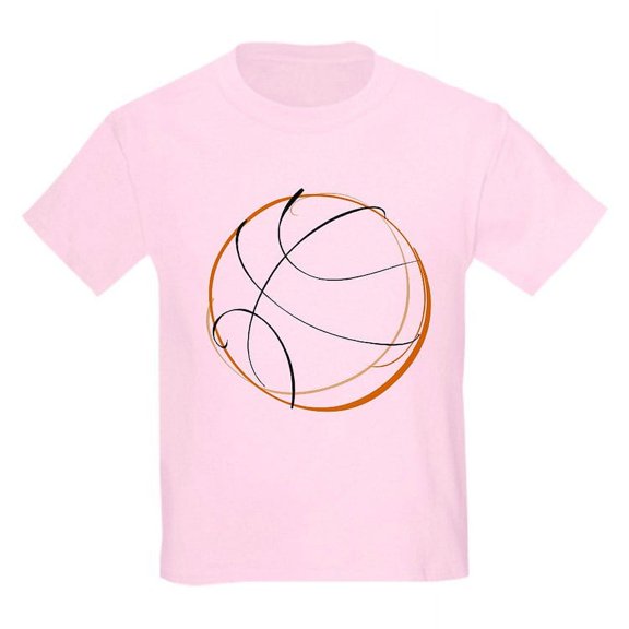 CafePress - BASKETBALL *9* {Orange} Kids Dark T Shirt - Light T-Shirt Kids XS-XL