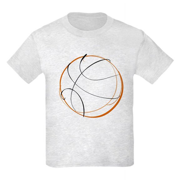 CafePress - BASKETBALL *9* {Orange} Kids Dark T Shirt - Light T-Shirt Kids XS-XL