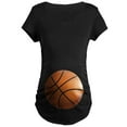 thumbnail image 1 of CafePress - BASKETBALL BELLY Maternity Dark T Shirt - Maternity Dark T-Shirt, 1 of 3