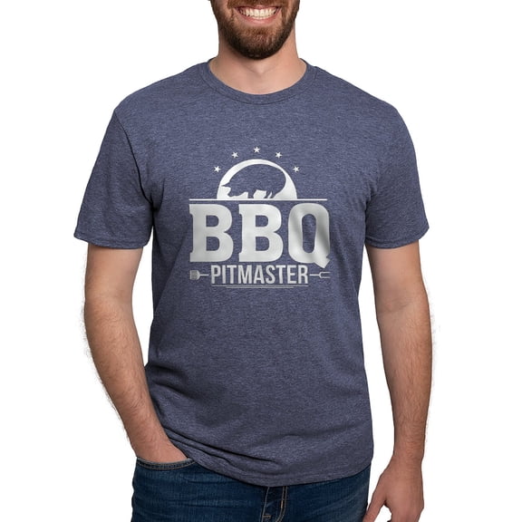 CafePress - BBQ Pitmaster T Shirt - Mens Tri-blend T-Shirt