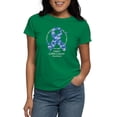 thumbnail image 1 of CafePress - BC Butterfly Ribbon Women's Dark T Shirt - Women's Traditional Fit Dark T-Shirt, 1 of 4