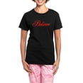 thumbnail image 1 of CafePress - BELIEVE Women's Dark Pajamas - Women's Short Sleeve Print T-Shirt and Pants Dark Cotton Pajama Set, 1 of 7