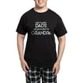 thumbnail image 1 of CafePress - BEST DADS GET PROMOTED TO GRANDPA Pajamas - Men's Dark Loose Fit Cotton Pajama Set, 1 of 7