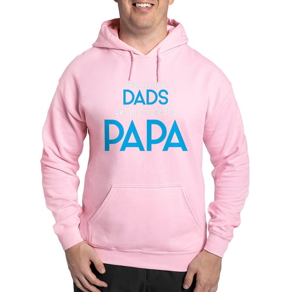 CafePress - BEST DADS GET PROMOTED TO PAPA - Pullover Hoodie, Hooded Sweatshirt