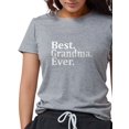 thumbnail image 1 of CafePress - BEST GRANDMA EVER Women's Deluxe T Shirt - Womens Tri-blend T-Shirt, 1 of 1
