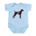 thumbnail image 1 of CafePress - BFF Vizsla Infant Bodysuit - Baby Light Bodysuit, Size Newborn - 24 Months, 1 of 4